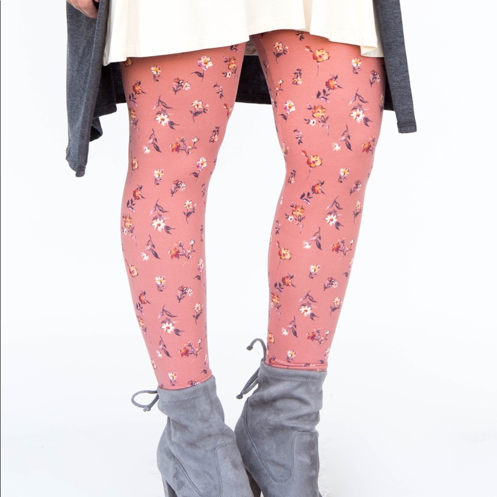 AGNES & DORA Leggings Rose Vintage Floral
